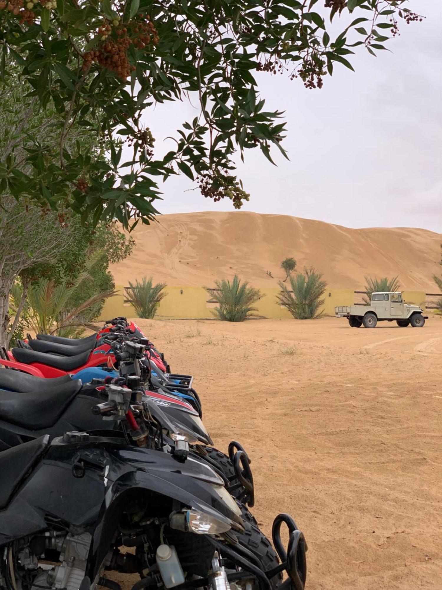 ホテル Golden Palm Oasis Fulayj al Masha'ikh エクステリア 写真